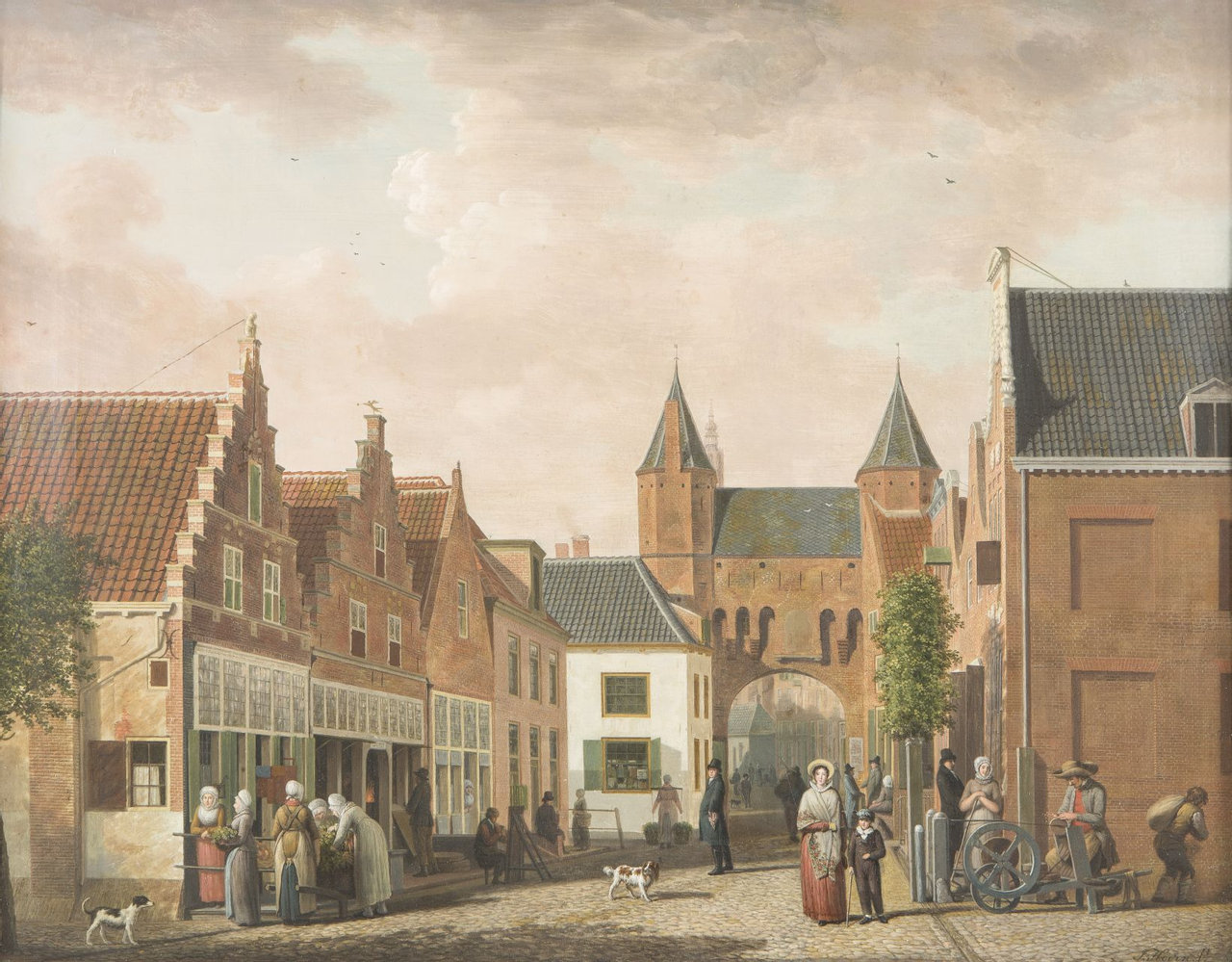 Jordanus Hoorn, Kamperbinnenpoort 1817 Amersfoort