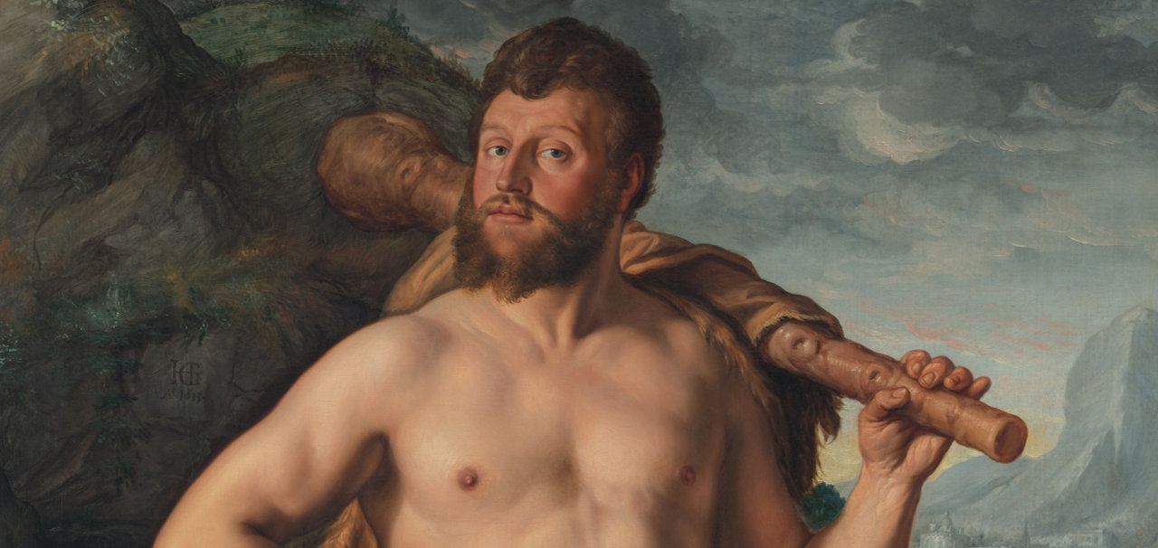 Hendrick Goltzius - Hercules en Cacus (1613)