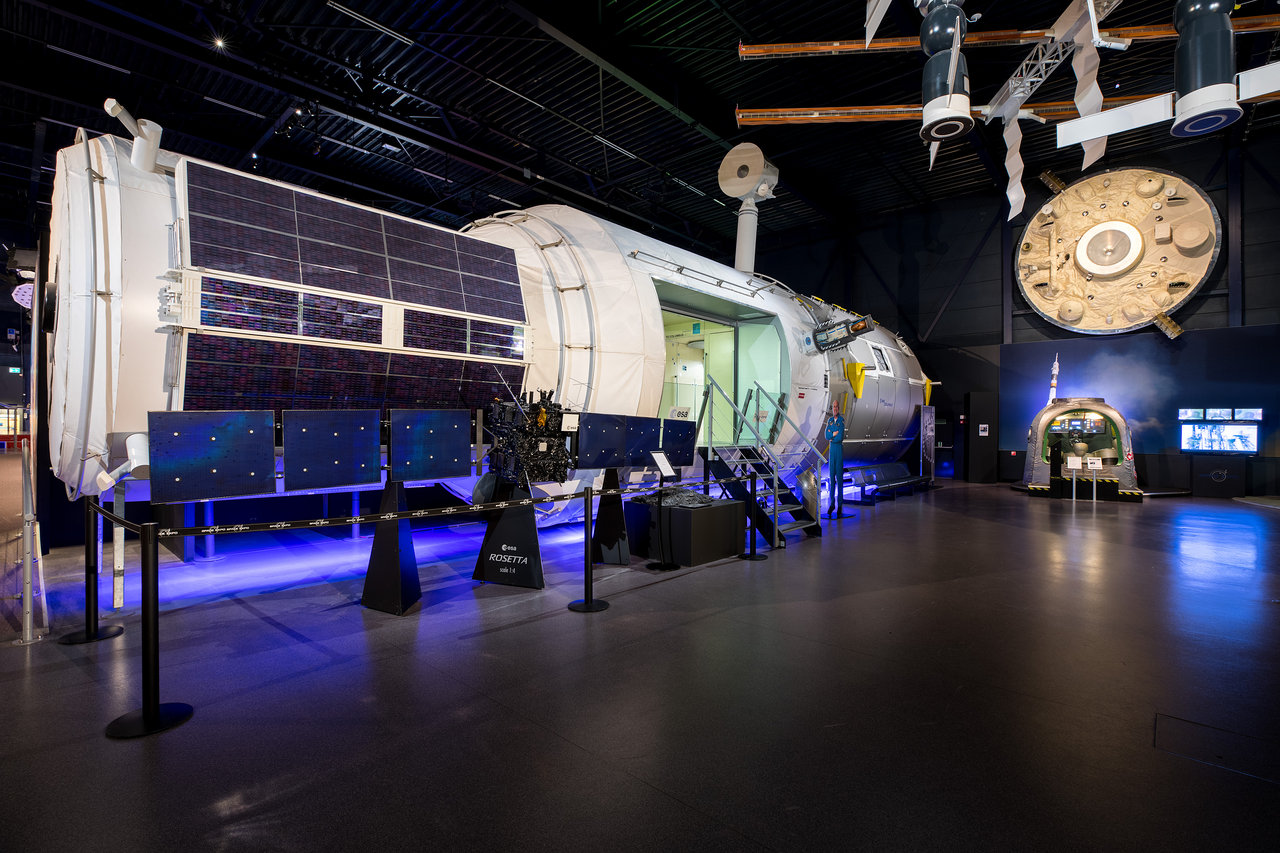 ISS columbus en Zvezda Space Expo