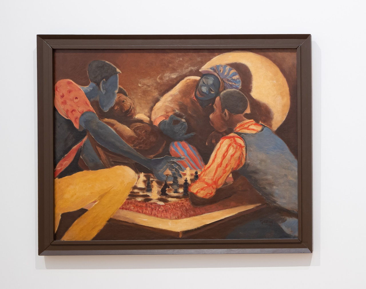 Quintus Jan Telting, 'The Chess player', 1973.  