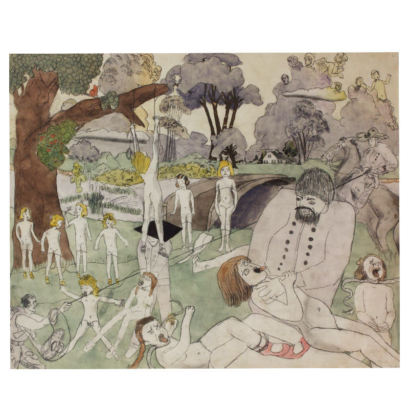 Henry Darger, Zonder Titel - Collection of Robert A. Roth (Intuit Chicago)